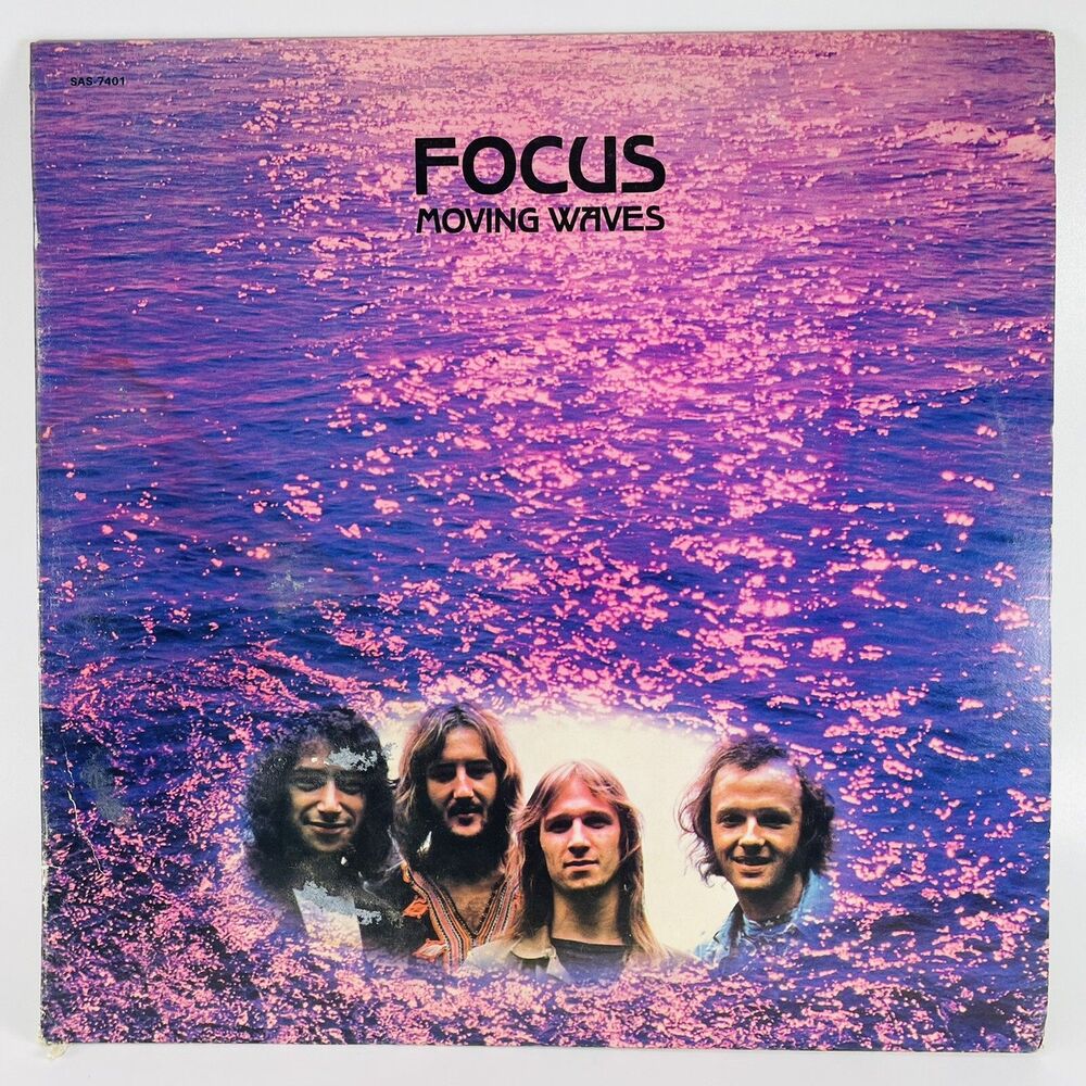 Focus Moving Waves 1972 Sire SAS 7401 Prog Classic Rock Vinyl LP
